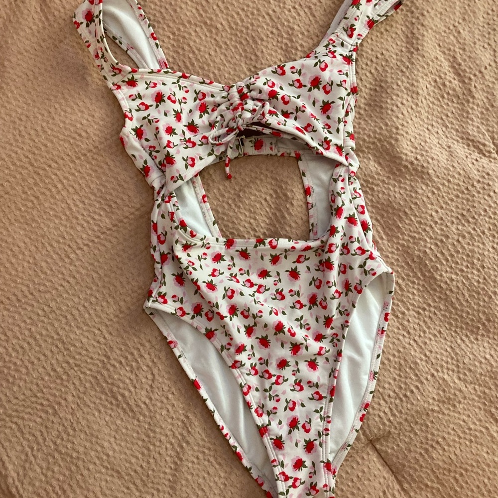 Target Xhilaration full piece cutout swimsuit